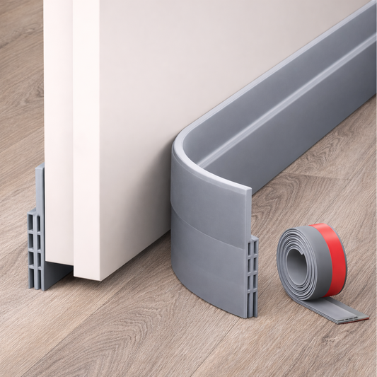 Transparent Self Adhesive Door Bottom Seal Strip Dust & Draft Excluder