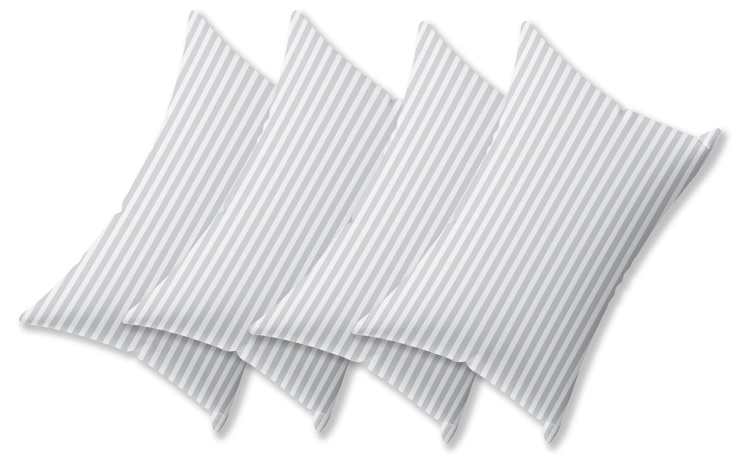 ARLINENS Hollow fiber Stripes Pillows Hotel Quality Bounce Back Pillows Pack of 2,4,6,8 - Arlinens