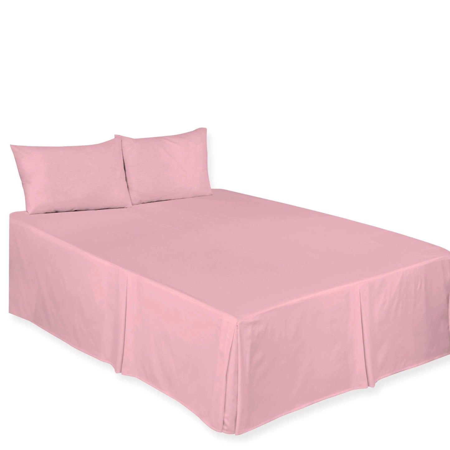 DEEP BASE PLAIN DYED VALANCE SHEETS POLY COTTON SINGLE DOUBLE KING - Arlinens