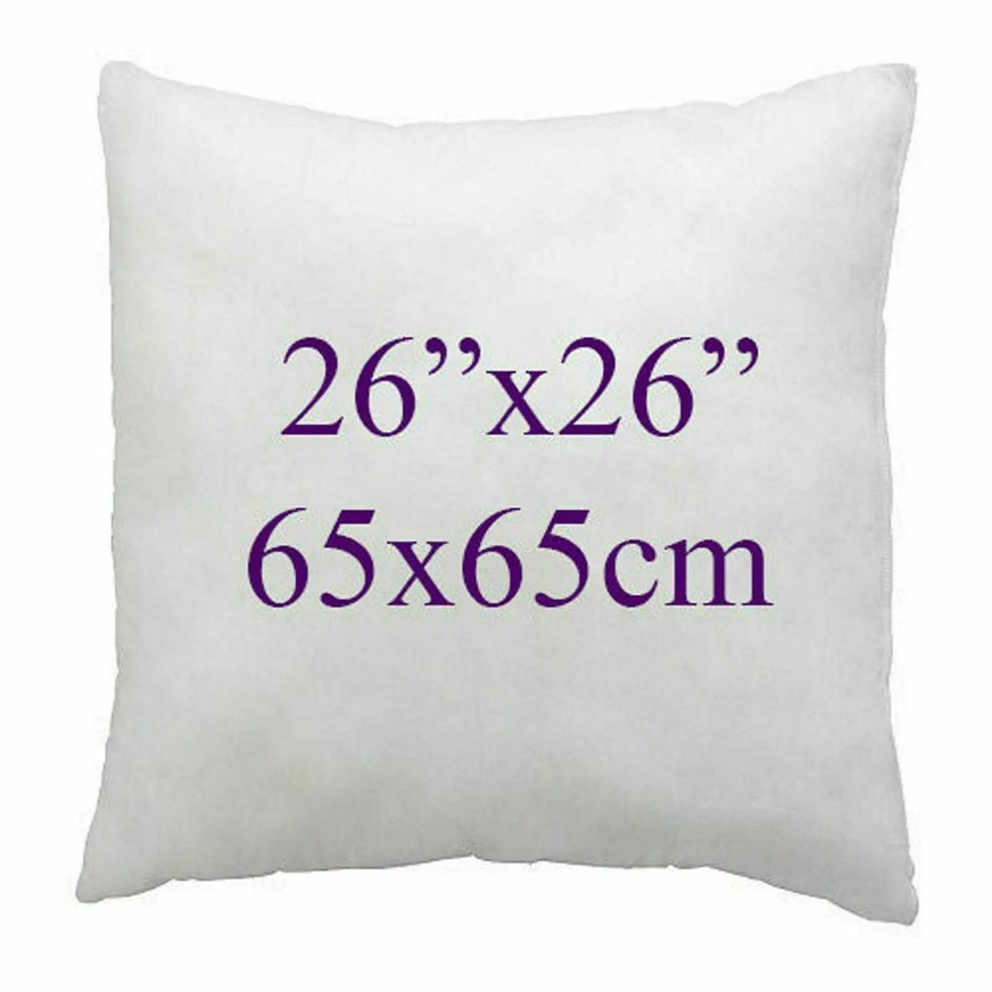 Duck Feather Cushion Pad Inner Insert Filler Scatter 100% Cotton Cover Extra Filled Plump Square Cushion - Arlinens
