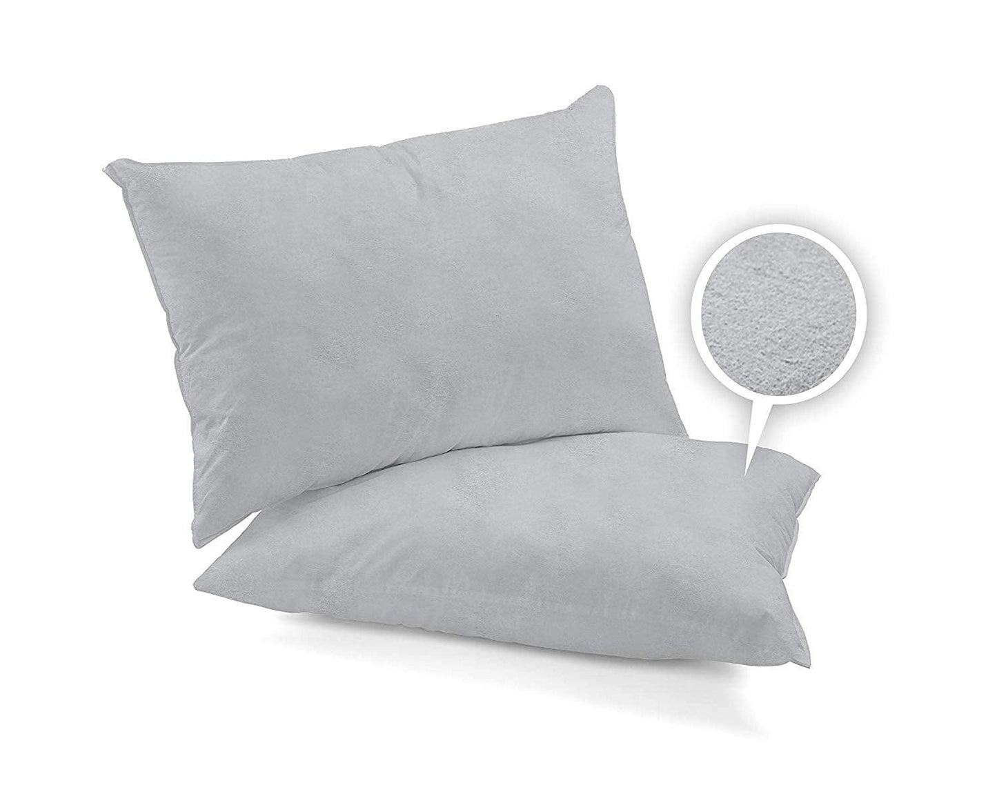 Flannelette Pair of Pillowcase 100%Brushed Cotton Thermal Pillow Cover 19 x 29'' - Arlinens