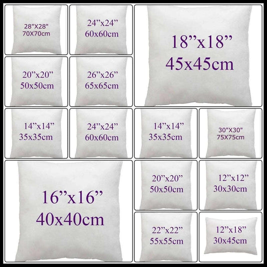 Hollowfiber Cushion Pad Cushion Inner Insert Fillers Scatter Extra Filled Pillow - Arlinens