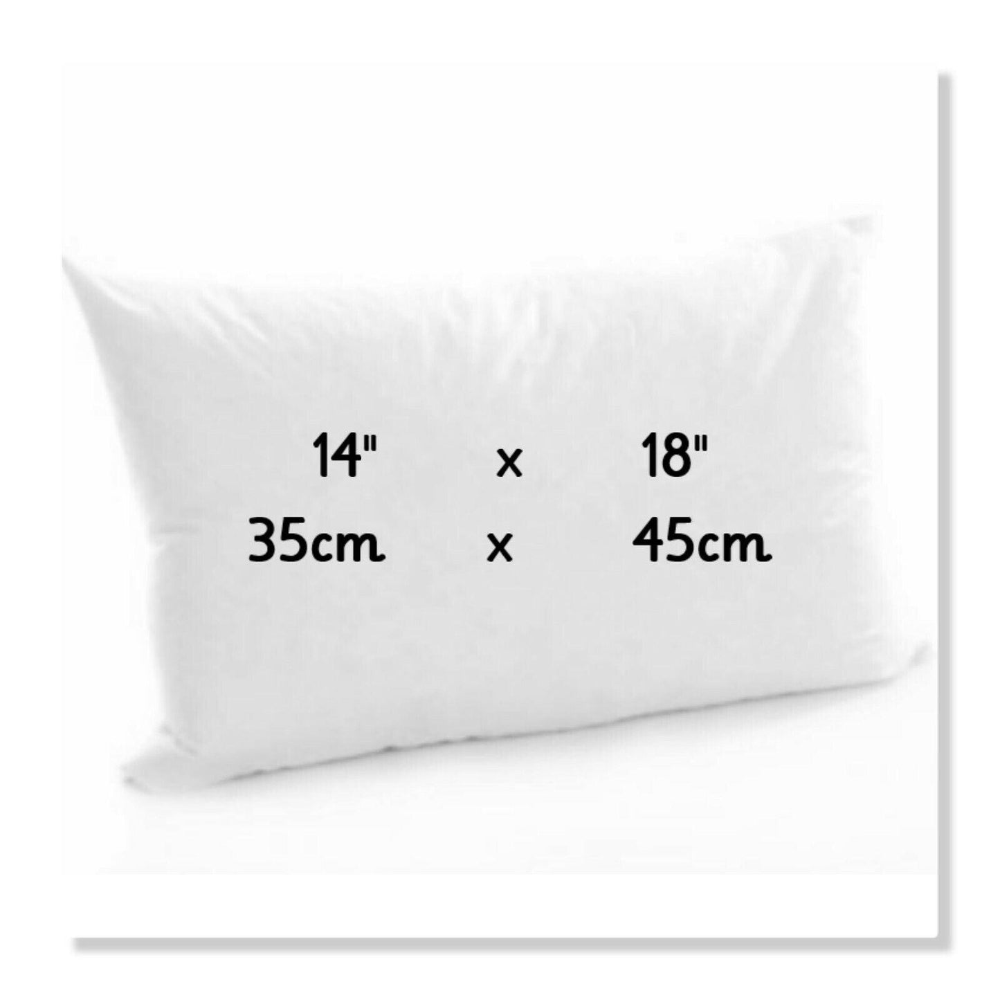 Hollowfibre Cushion Pads Inner Inserts Scatters Filler Deep Filled Plump Cushion - Arlinens