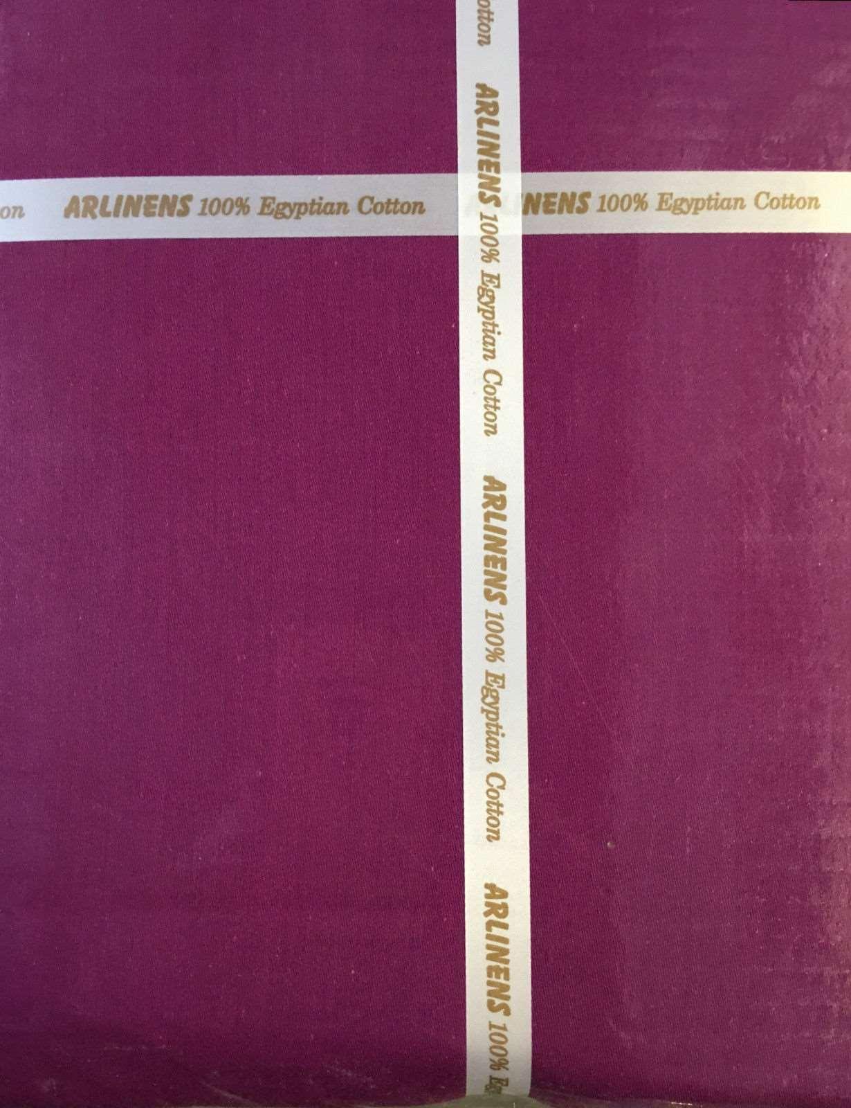 Luxury Quality 100% Egyptian cotton TC300 Flat Sheets in all Sizes and Colors - Arlinens