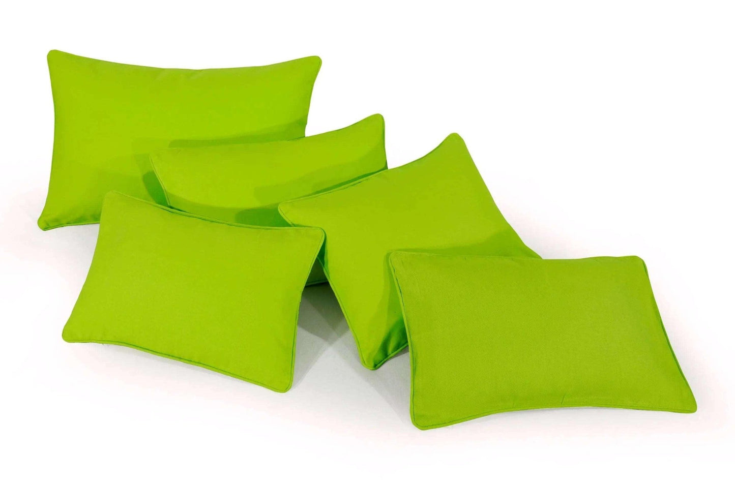 Oblong Cushion Cover Rectangular Shape Cover 100%Cotton Home Sofa decor 6 Colours - Arlinens