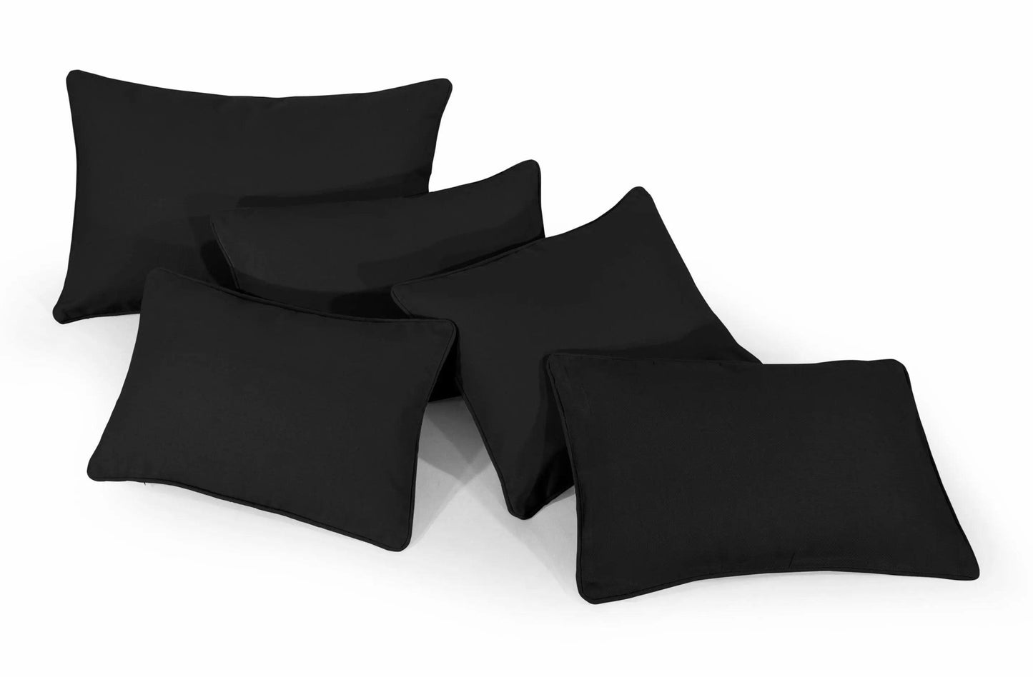 Oblong Cushion Cover Rectangular Shape Cover 100%Cotton Home Sofa decor 6 Colours - Arlinens