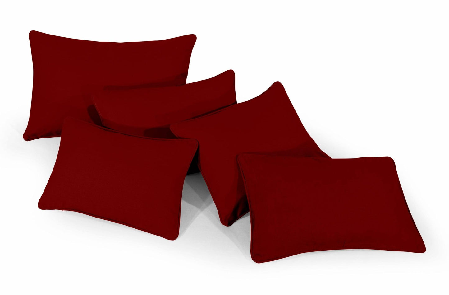 Oblong Cushion Cover Rectangular Shape Cover 100%Cotton Home Sofa decor 6 Colours - Arlinens