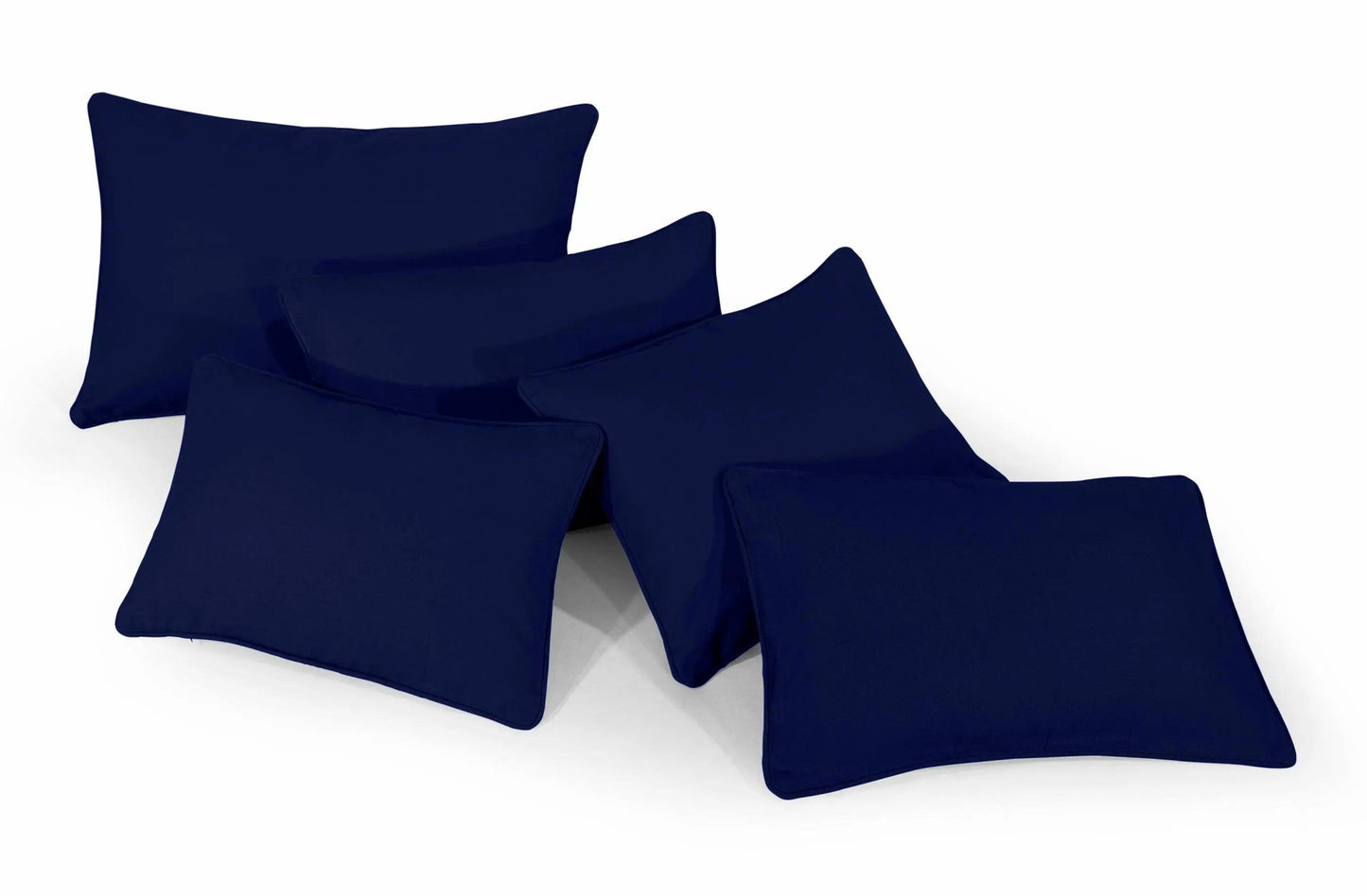 Oblong Cushion Cover Rectangular Shape Cover 100%Cotton Home Sofa decor 6 Colours - Arlinens