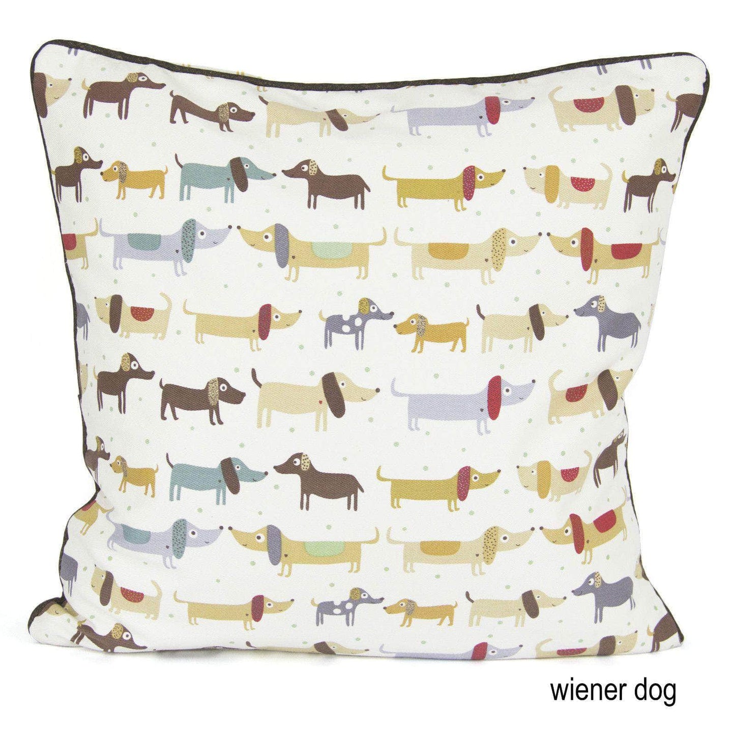 Printed Cushion Covers 100% Cotton Zip Entry Pillowcase Home, Sofa, Decore - Arlinens