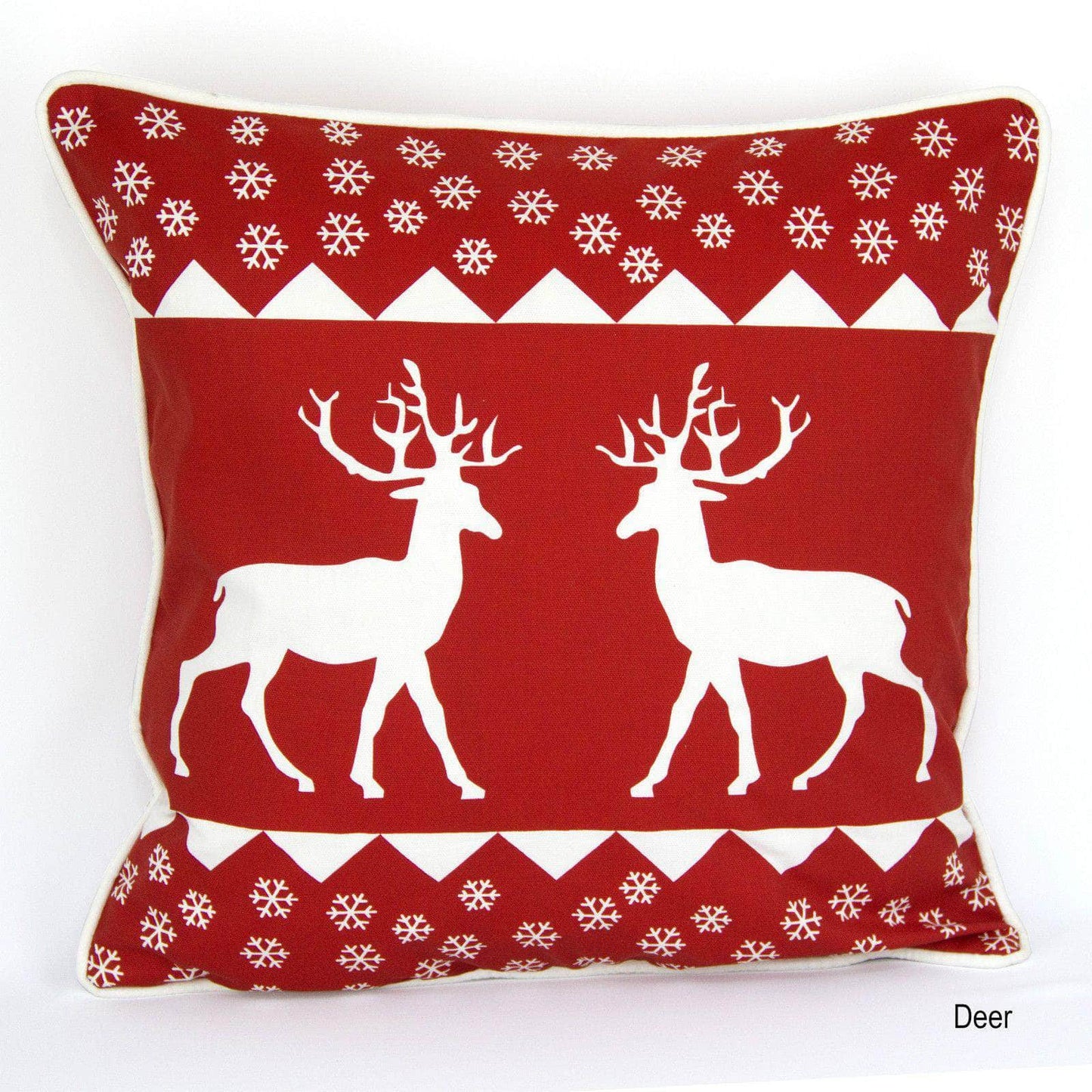 Printed Cushion Covers 100% Cotton Zip Entry Pillowcase Home, Sofa, Decore - Arlinens