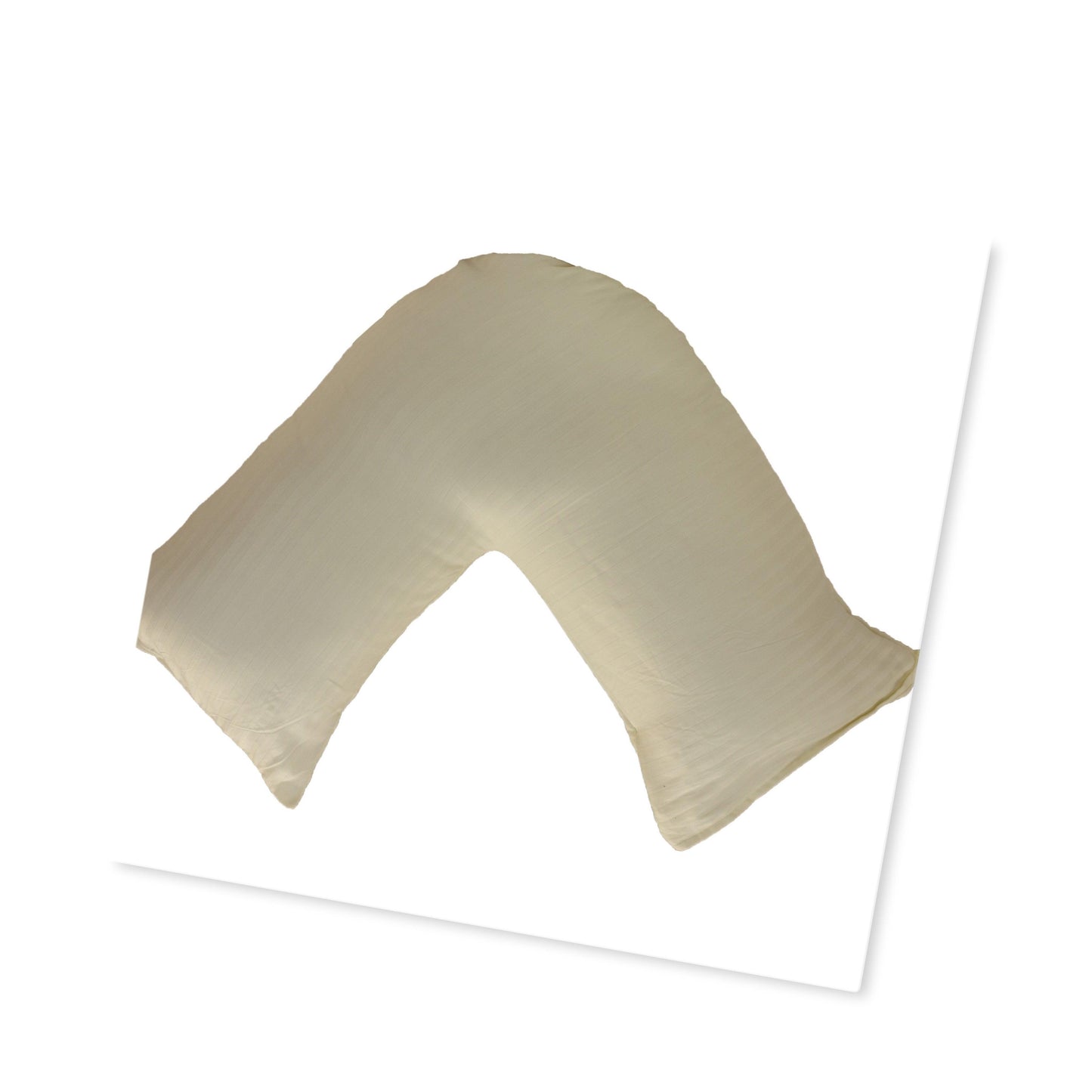 TC300 Satin Stripe V Shaped Pillowcase