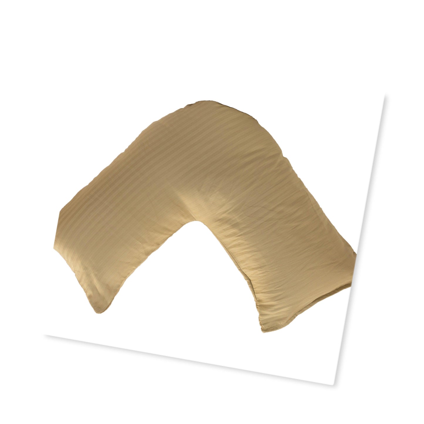 TC300 Satin Stripe V Shaped Pillowcase