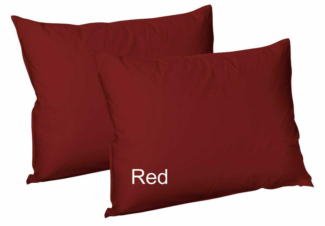 Top Quality 2X Polycotton Plain Dyed Housewife Pillowcases,Bed Room PILLOW COVER - Arlinens