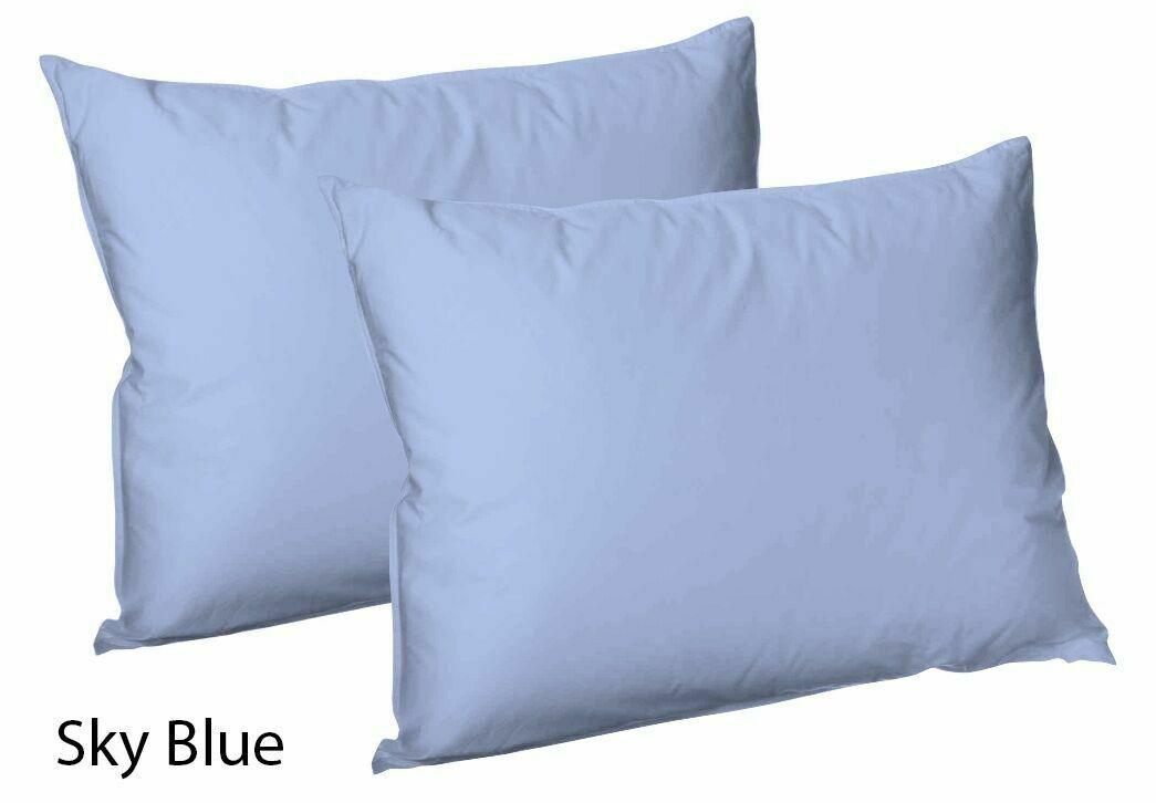Top Quality 2X Polycotton Plain Dyed Housewife Pillowcases,Bed Room PILLOW COVER - Arlinens