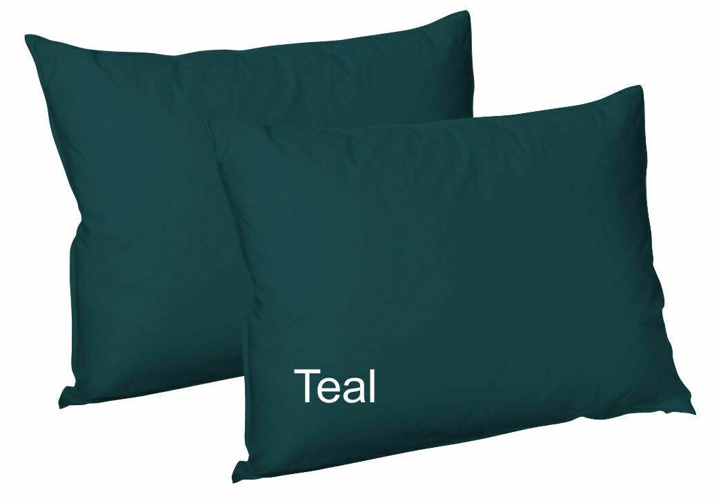 Top Quality 2X Polycotton Plain Dyed Housewife Pillowcases,Bed Room PILLOW COVER - Arlinens
