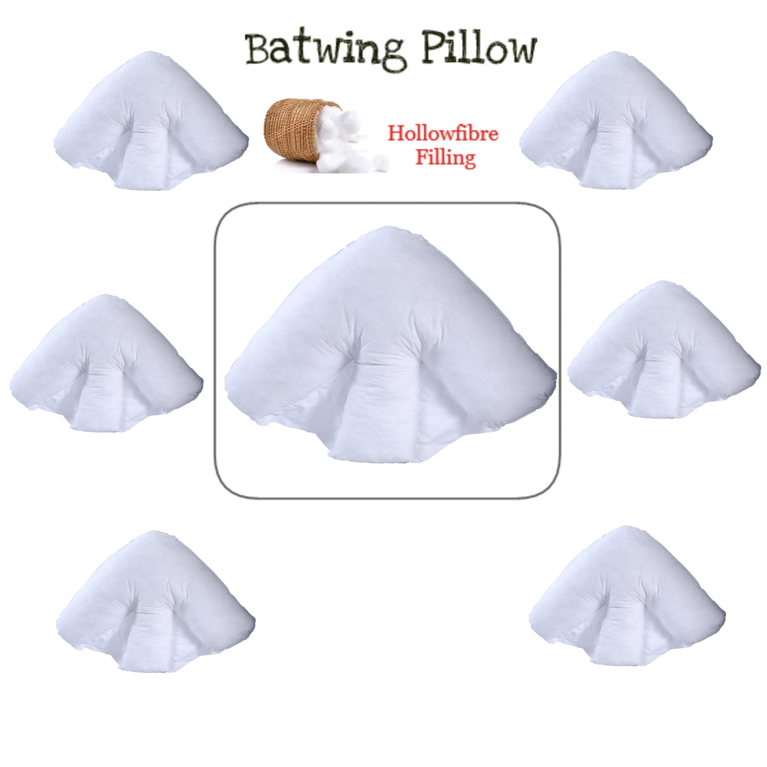 Batwing Pillow - Arlinens