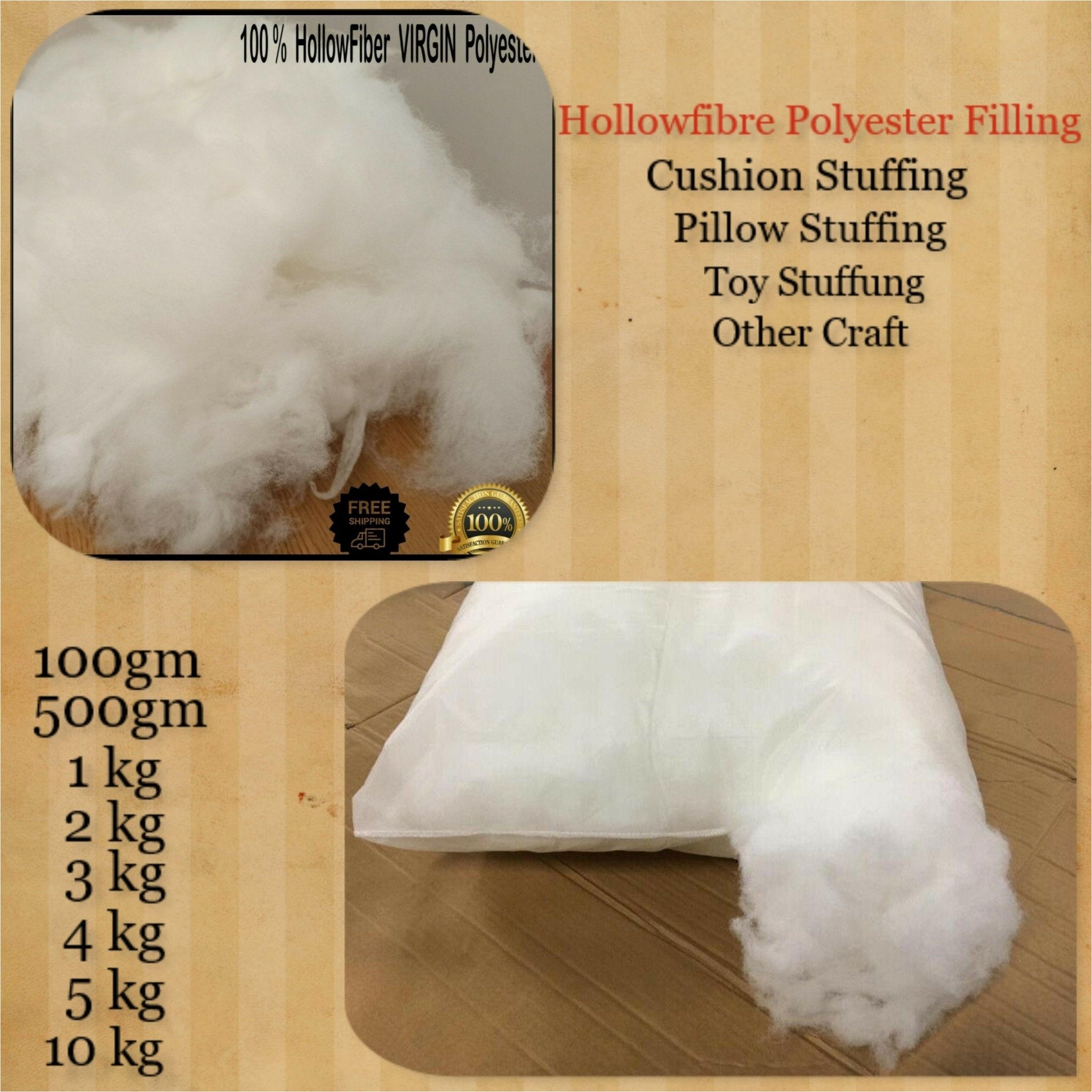 Hollow Fibre Polyester Filling – Arlinens