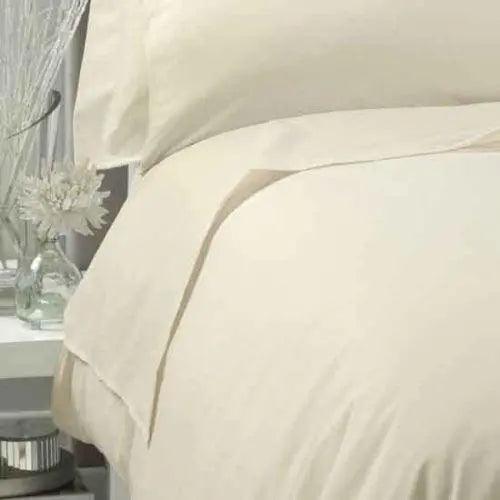 100% Egyptian Cotton 300 Thread Count Sateen Duvet Quilt Cover+P.Case Bed Set - Arlinens