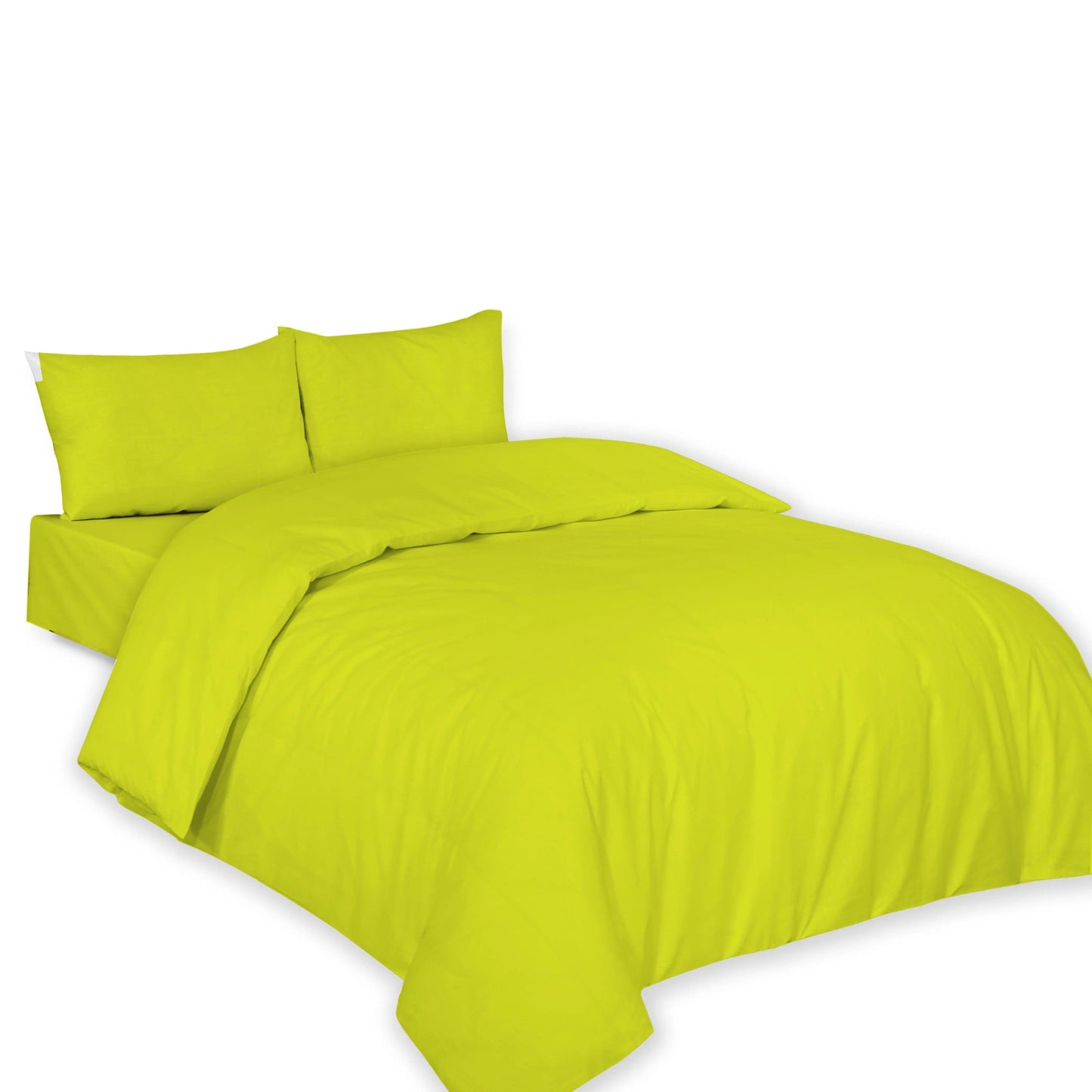 100% Egyptian Cotton 300 Thread Count Sateen Duvet Quilt Cover+P.Case Bed Set - Arlinens