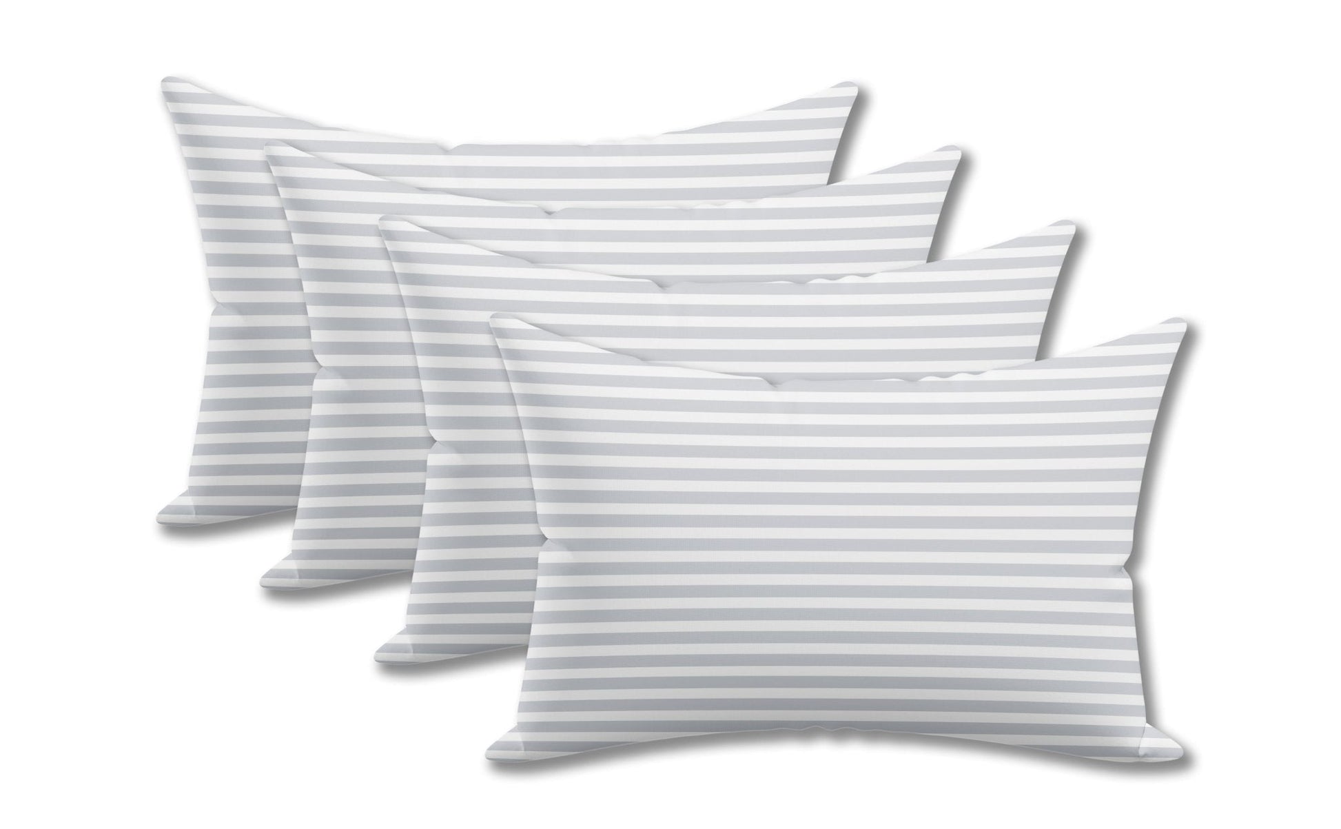 ARLINENS Hollow fiber Stripes Pillows Hotel Quality Bounce Back Pillows Pack of 2,4,6,8 - Arlinens