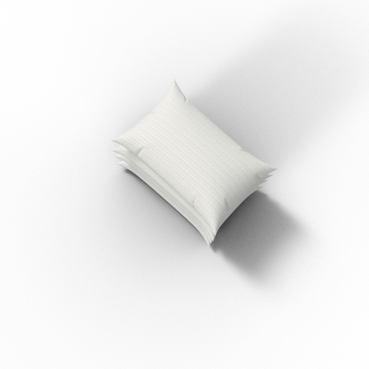 ARLINENS Hotel Quality Hollow Fibre Stripe Pillows - Premium Hollow Fibre Filled Bounce Back Pillows 74x48cm - Hollow Fibre Filled Pillows for Stomach back side sleepers - Pack of (2,4,6,8) - Arlinens