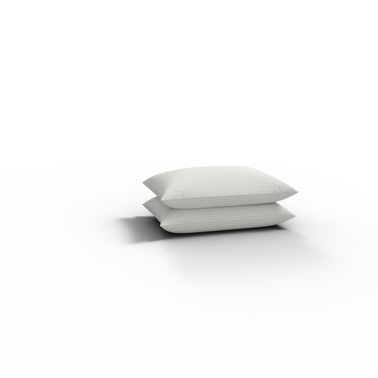 ARLINENS Hotel Quality Hollow Fibre Stripe Pillows - Premium Hollow Fibre Filled Bounce Back Pillows 74x48cm - Hollow Fibre Filled Pillows for Stomach back side sleepers - Pack of (2,4,6,8) - Arlinens