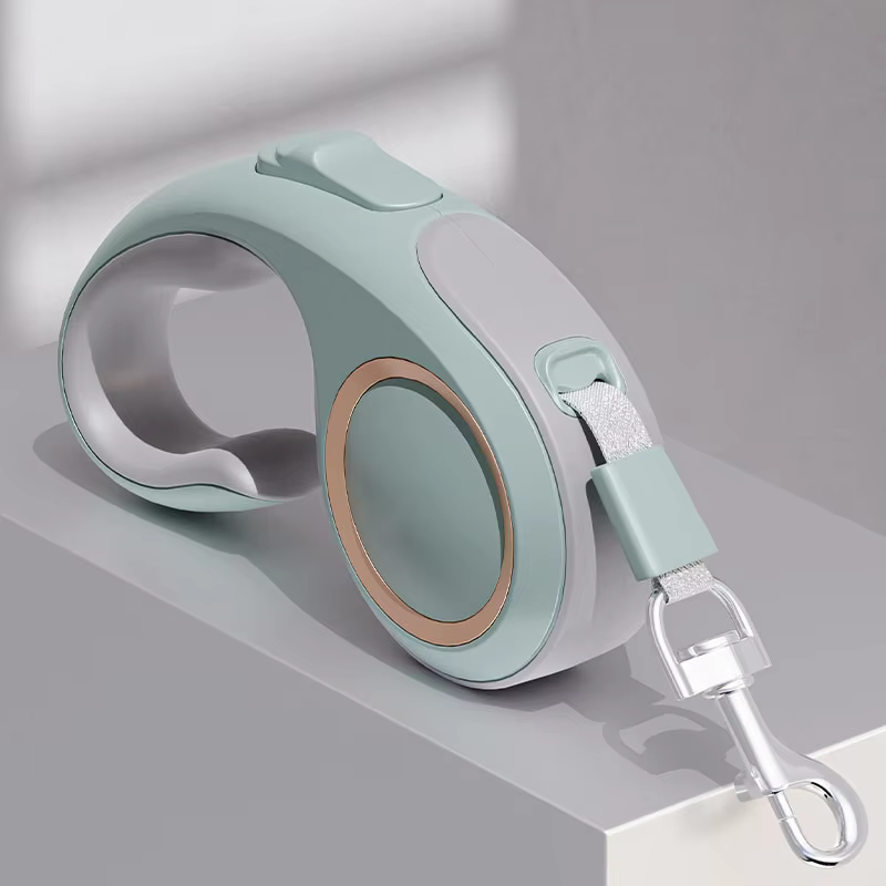 Retractable Dog Lead Extending Leash Tape Nylon Adjustable Durable Pet Leash 5m