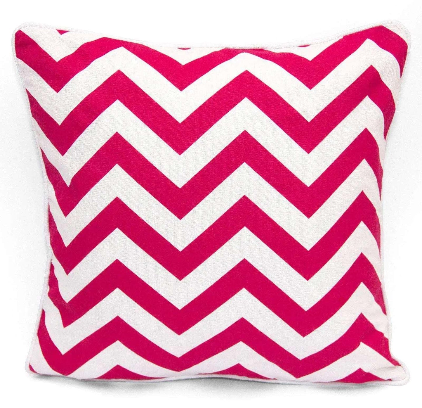 Chevron Design Cushion Covers 100% Cotton Zigzag Pillowcases 18x18" - Arlinens