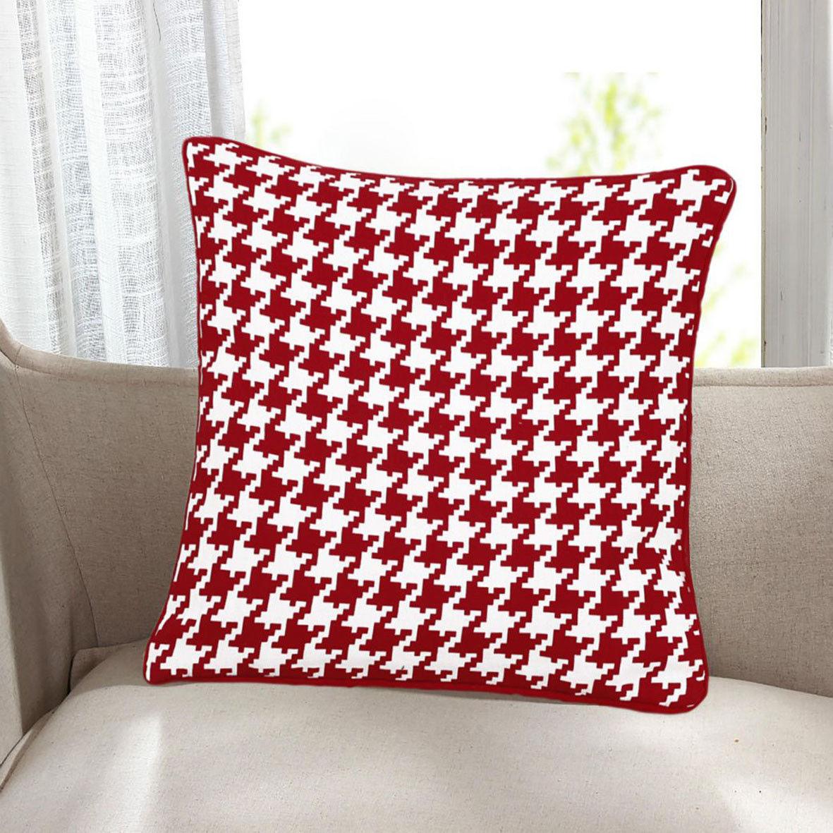 Christmas Theme 100% Cotton cushion Covers, Festival Pillow Case, 18x18" (45X45cm) - Arlinens