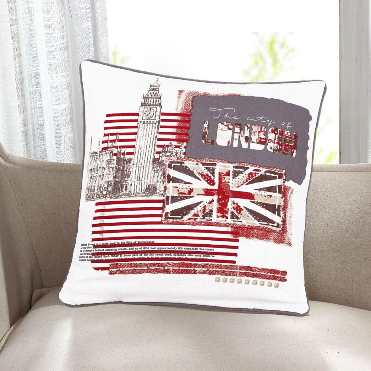 Christmas Theme 100% Cotton cushion Covers, Festival Pillow Case, 18x18" (45X45cm) - Arlinens