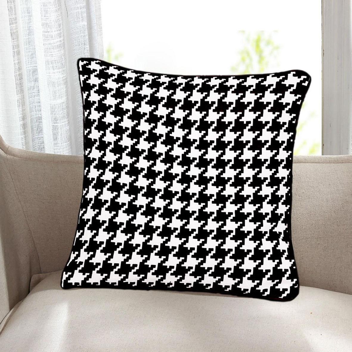 Christmas Theme 100% Cotton cushion Covers, Festival Pillow Case, 18x18" (45X45cm) - Arlinens