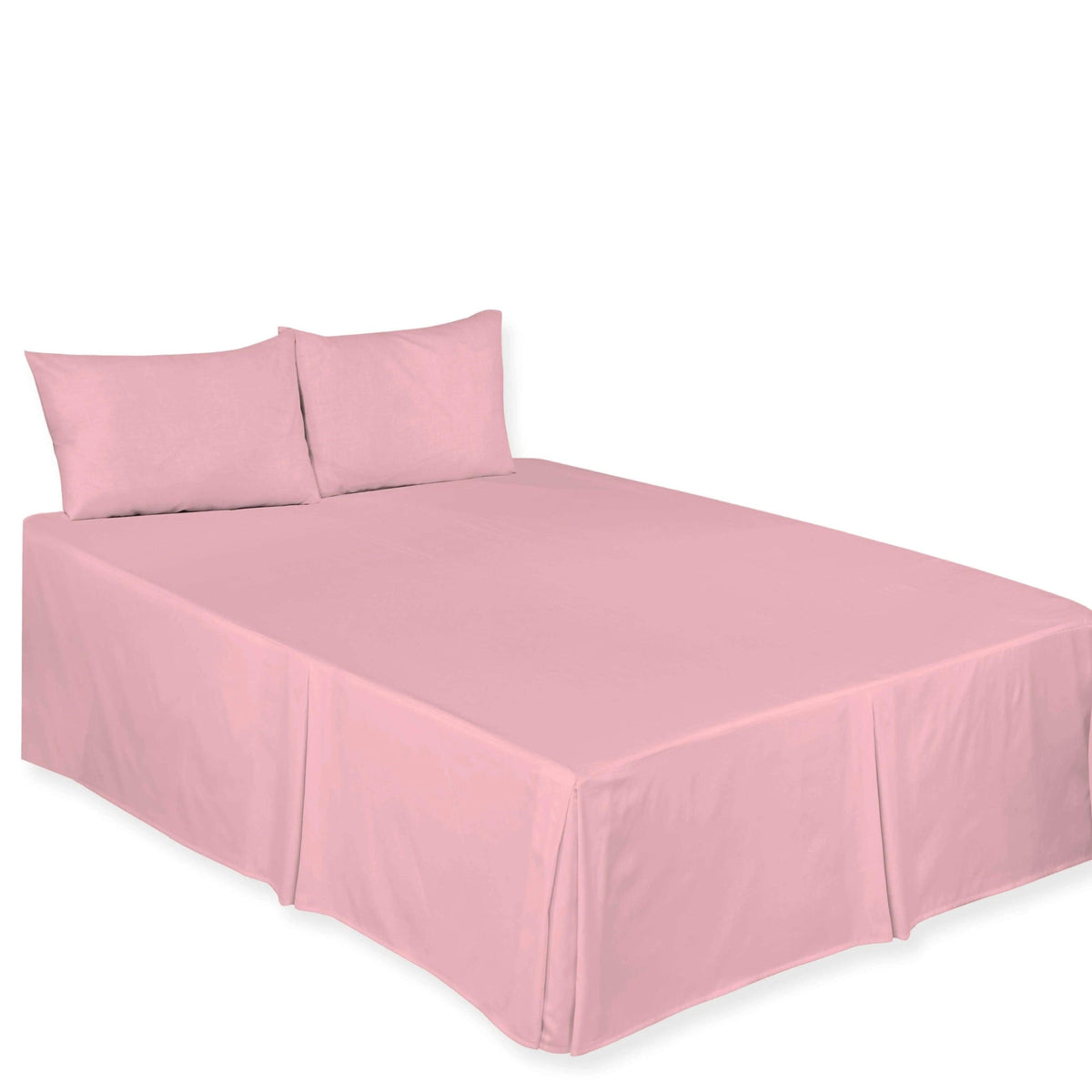 DEEP BASE PLAIN DYED VALANCE SHEETS POLY COTTON SINGLE DOUBLE KING - Arlinens