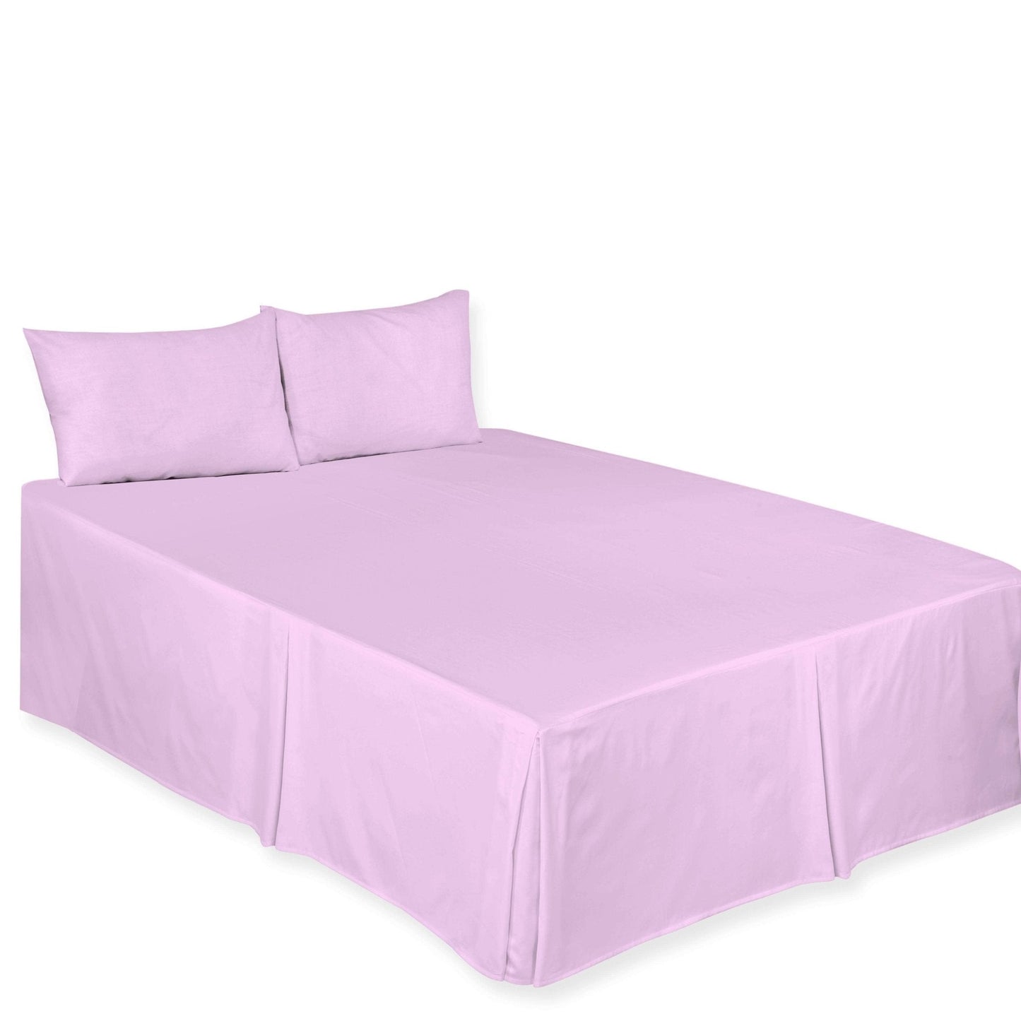 DEEP BASE PLAIN DYED VALANCE SHEETS POLY COTTON SINGLE DOUBLE KING - Arlinens