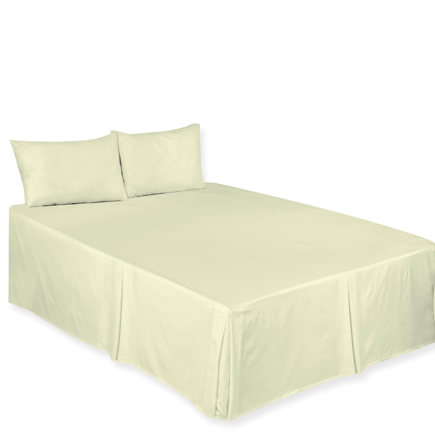 DEEP BASE PLAIN DYED VALANCE SHEETS POLY COTTON SINGLE DOUBLE KING - Arlinens