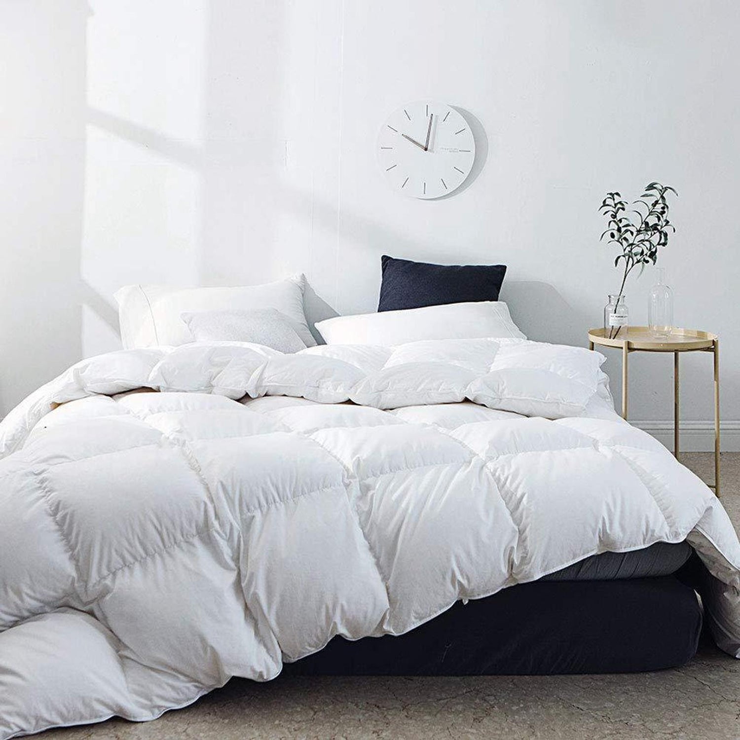 Luxury Duck Feather & Down Duvet Quilt 13.5 Tog Bedding All Sizes Hotel Quality - Arlinens
