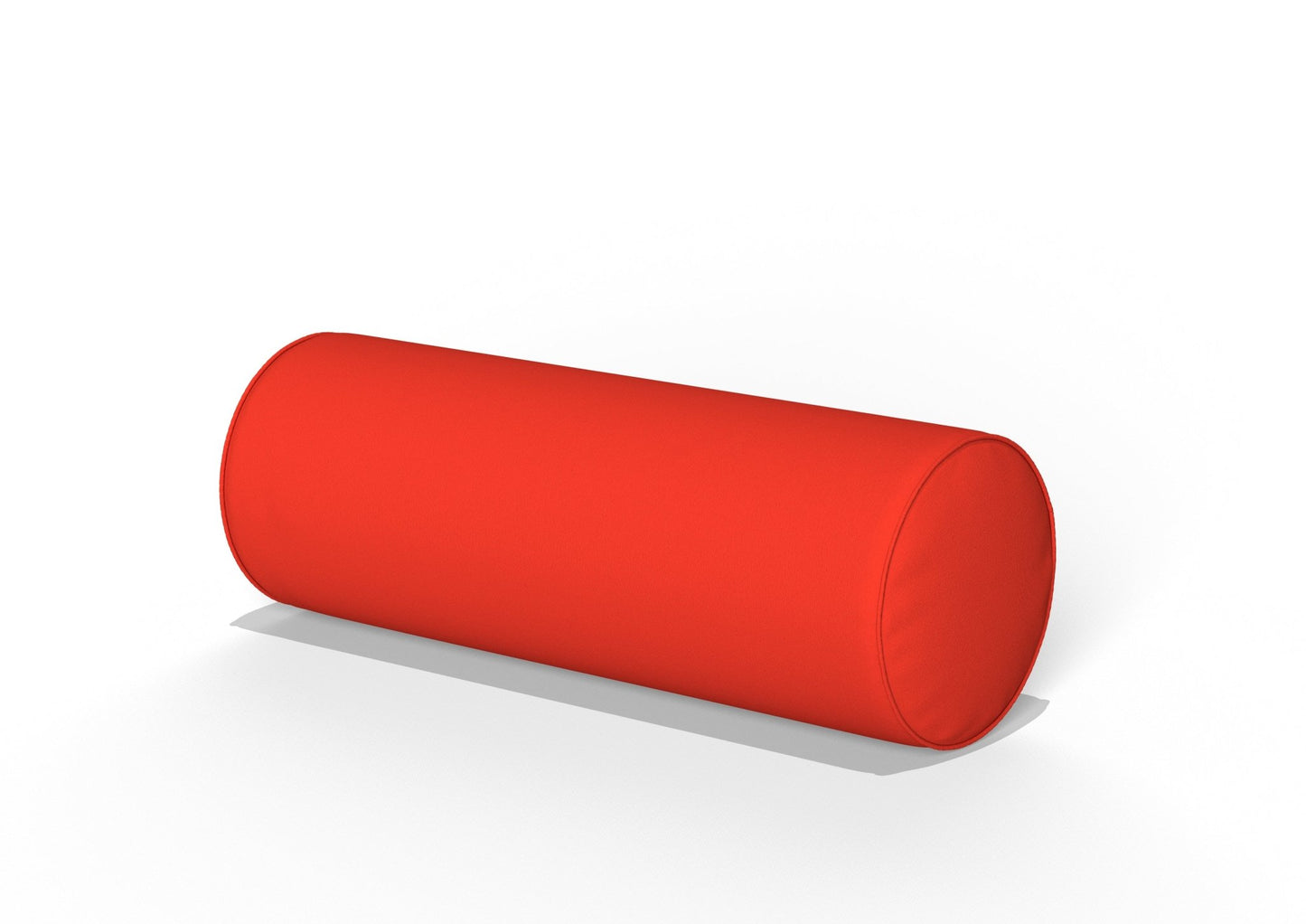 Round Bolster Pillowcase Long Body Support Orthopedic Cotton Zipped Pillow Cover - Arlinens