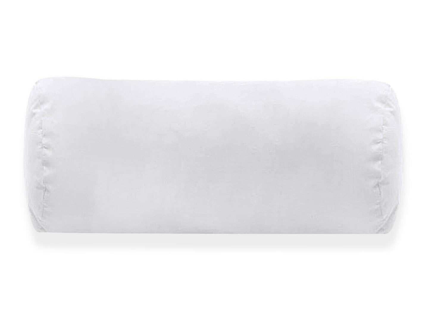 Round Shaped Bolster Pillow White Cushion Long Body Support Orthopaedic Pillow