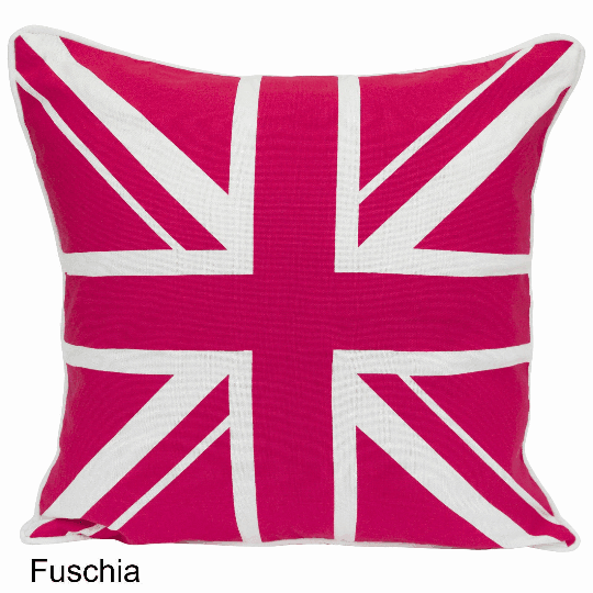 Union Jack 100% Cotton Cushion Covers 