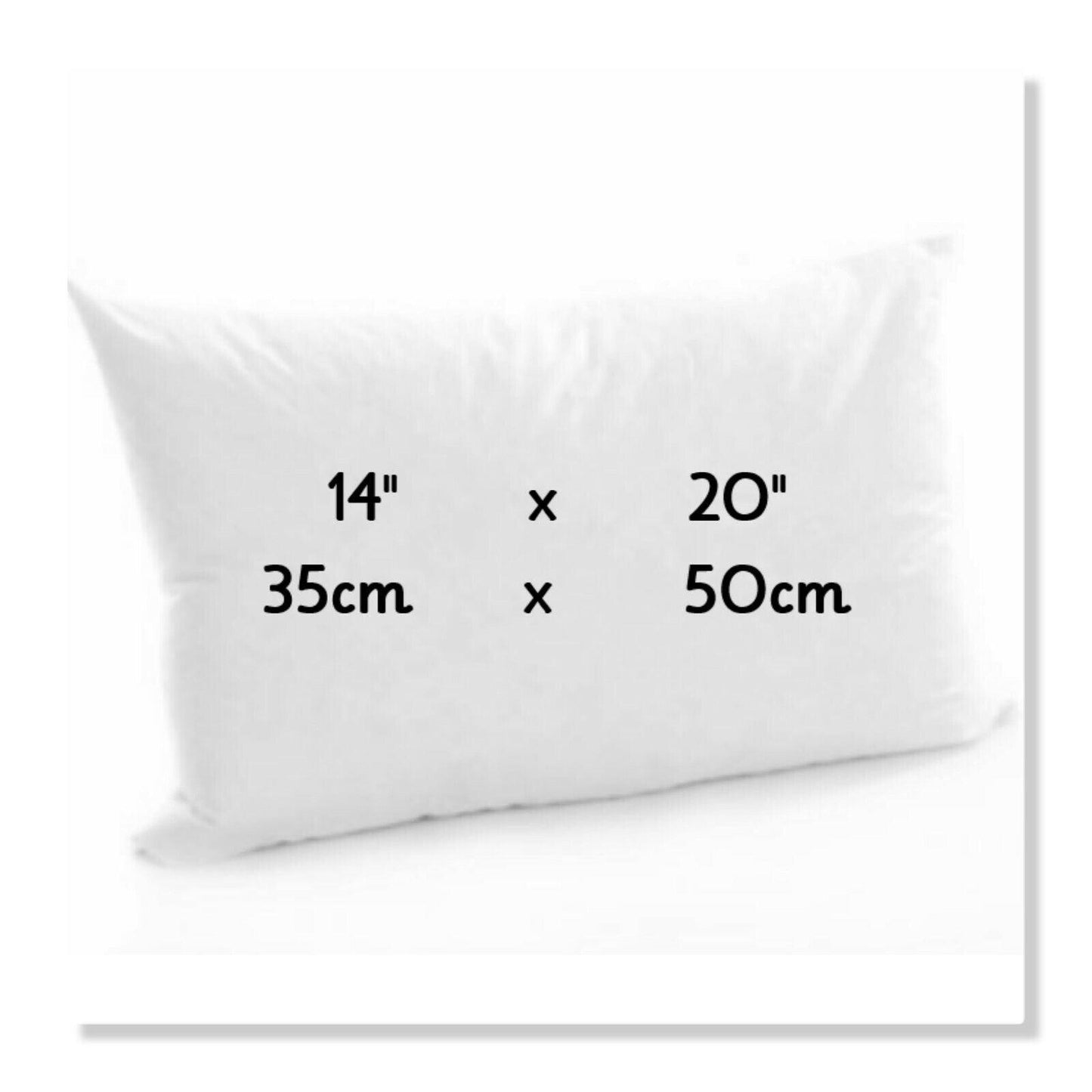 Hollowfibre Cushion Pads Inner Inserts Scatters Filler Deep Filled Plump Cushion - Arlinens