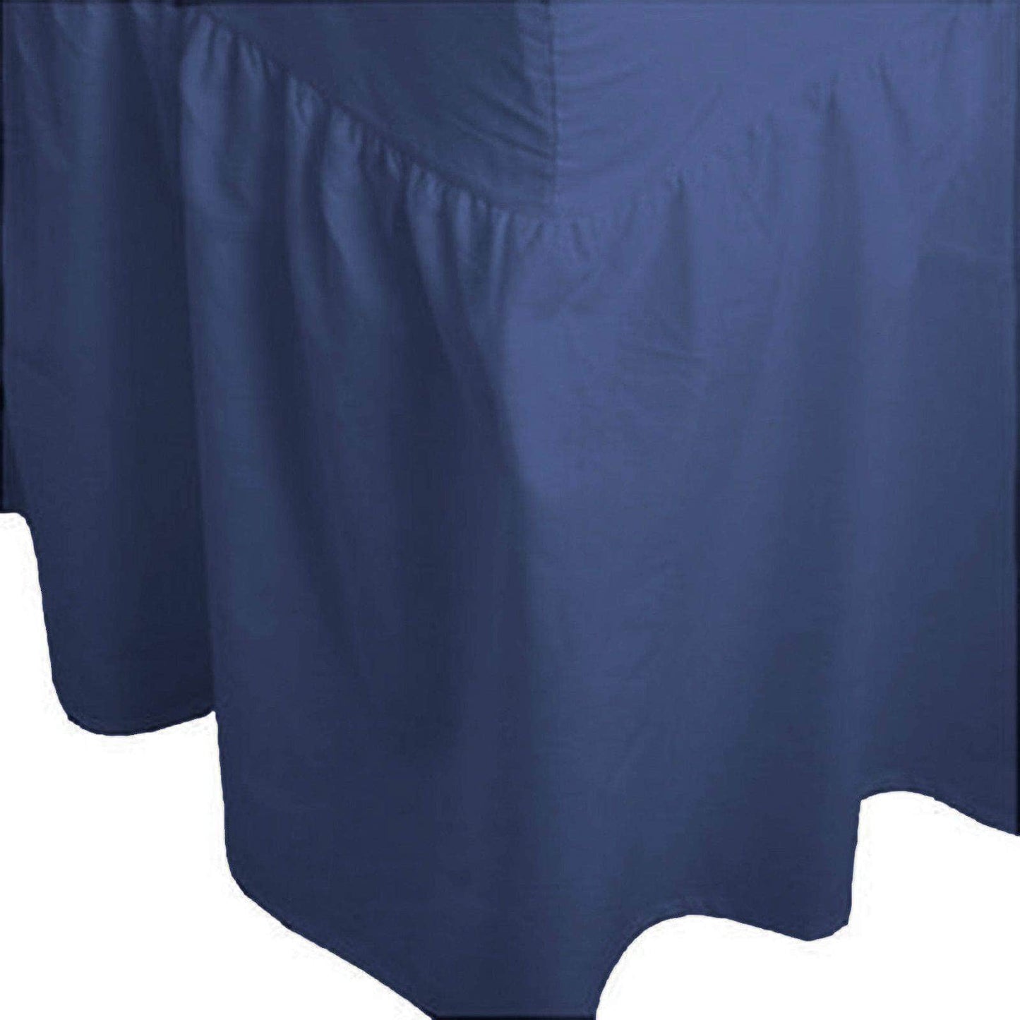 Plain Dyed Fitted Valance Sheet Poly Cotton Bed Sheet In All Sizes - Arlinens